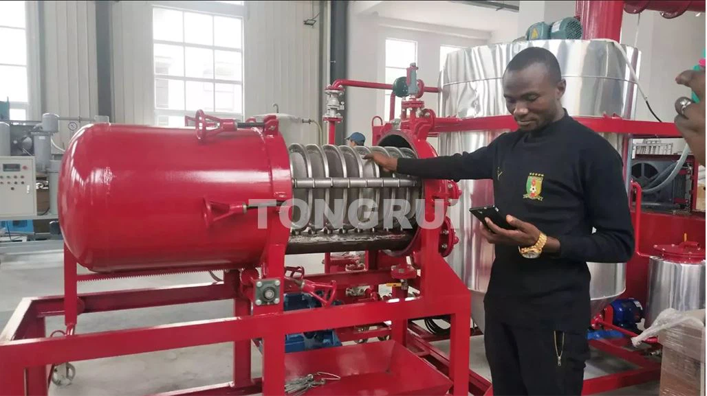 high yield used car oil recycling machine