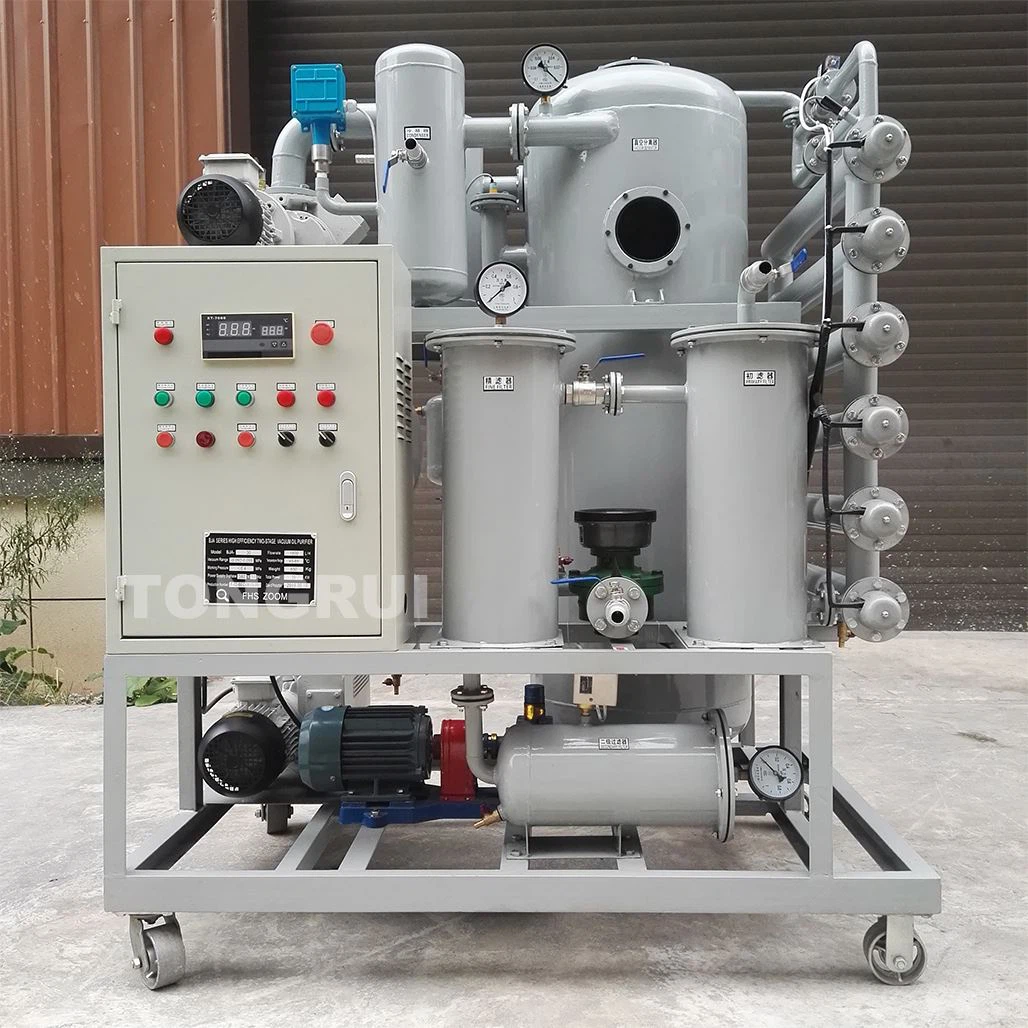 high voltage transformer oil filtration unit